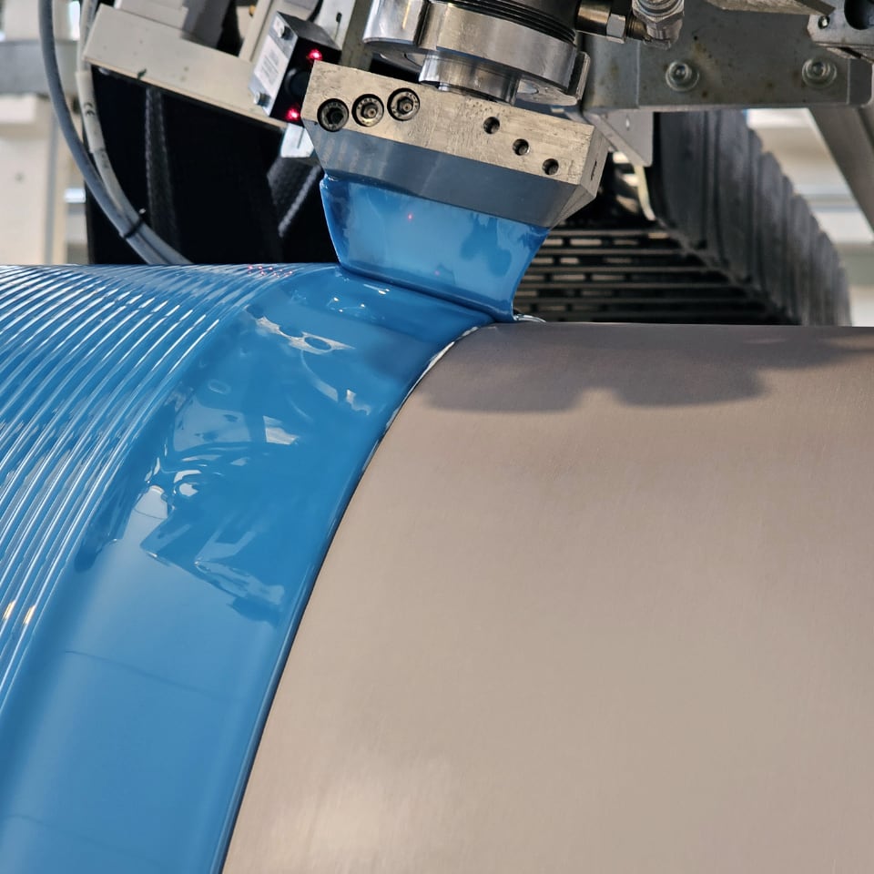 Rivestimento metalli con poliuretano 5