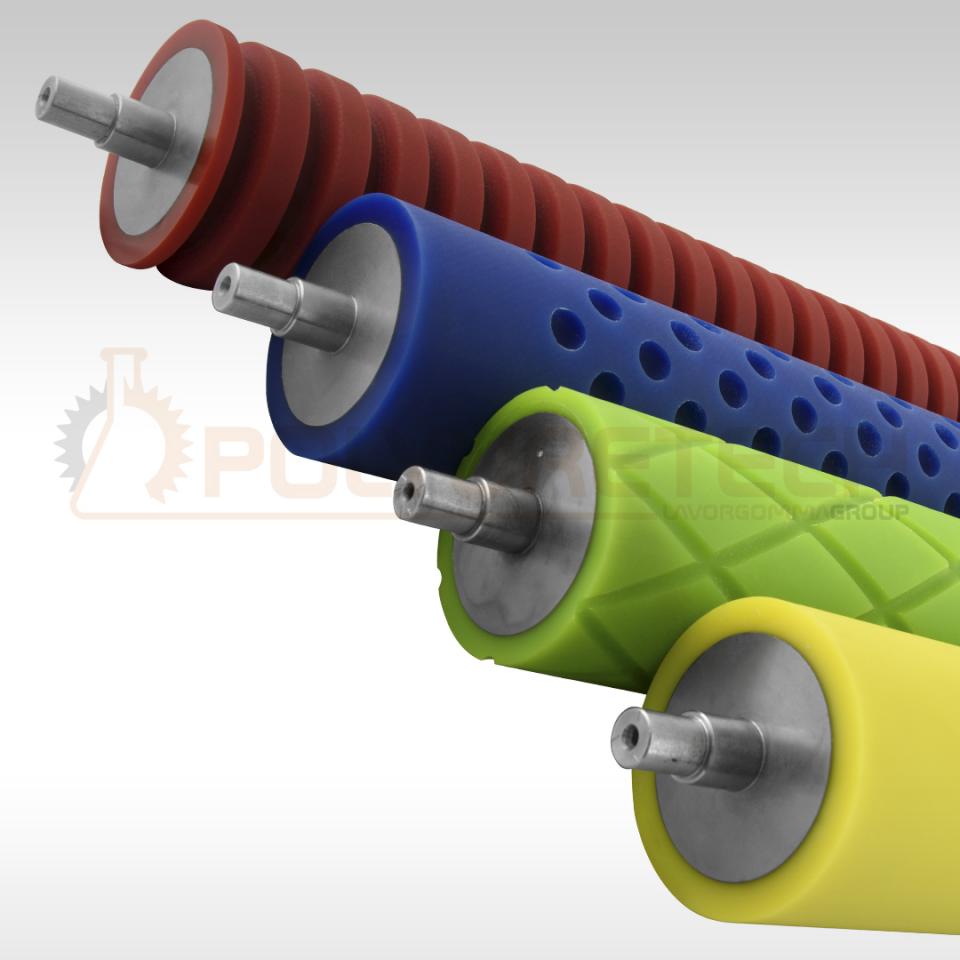 Rulli rivestiti in poliuretano
