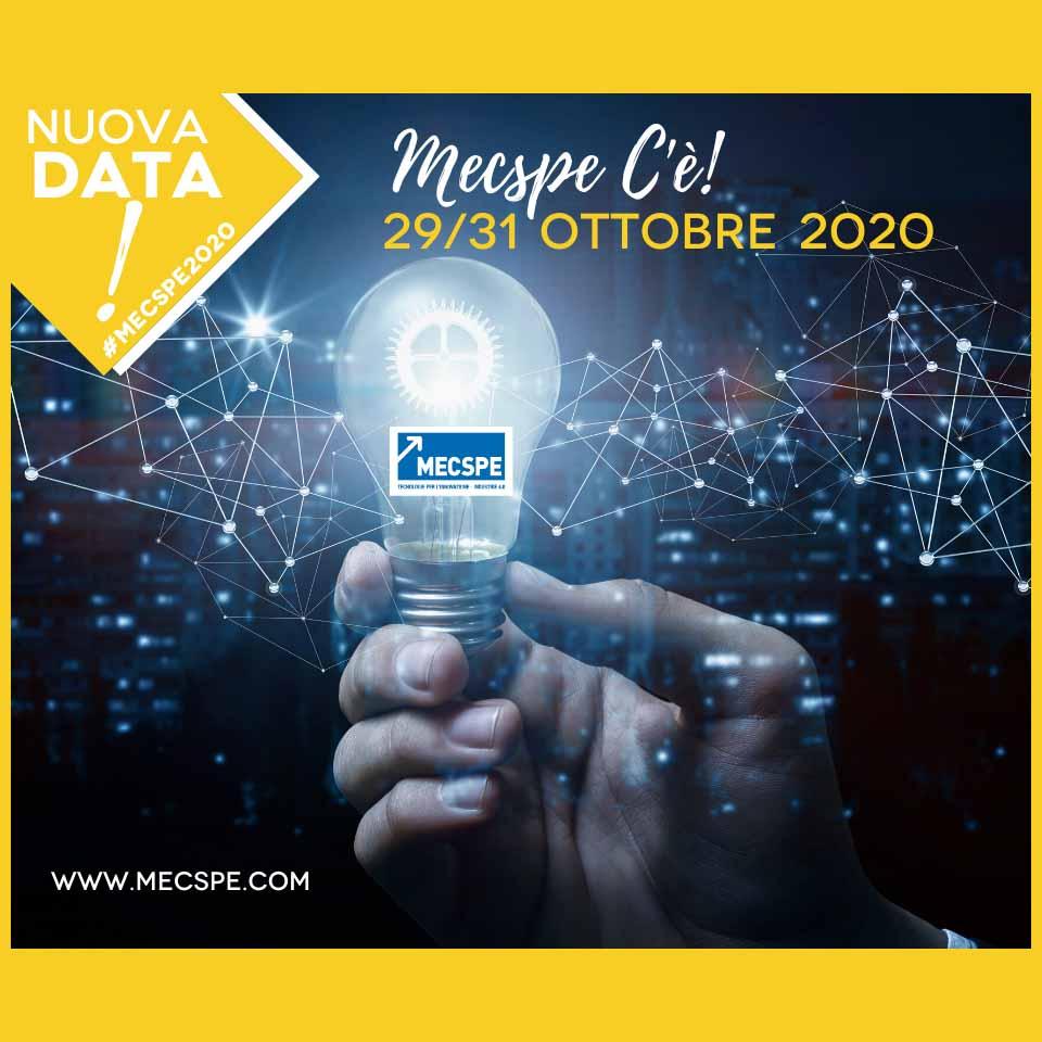 MECSPE 2020 RINVIATO A OTTOBRE